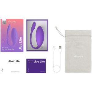 WE-VIBE - JIVE LITE APP-CONTROLLED WEARABLE EGG VIBRATOR PURPLE
