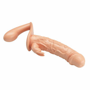 BAILE - CHARLOTTE HOLLOW DOUBLE PENETRATION STRAP-ON FLESH