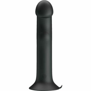 PRETTY LOVE - MURRAY BLACK CLITORAL VIBRATOR AND SUCKER