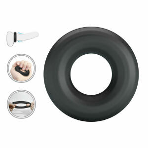 CRAZY BULL - URBAN SUPER SOFT SILICONE COCK RING BLACK