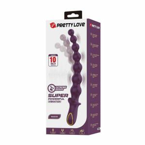 PRETTY LOVE - MADISON RECHARGEABLE ANAL VIBRATOR 10 FUNCTIONS