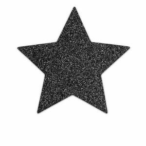 BIJOUX INDISCRETS - FLASH BLACK STAR NIPPLE CAPS