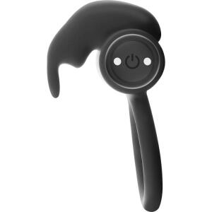 BLACK&SILVER - BURTON RING 10 VIBRATION MODES BLACK
