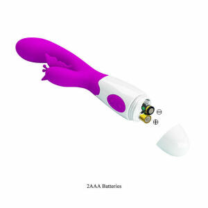 PRETTY LOVE - BUTTERFLY KISS 30 FUNCTION RABBIT VIBRATOR PURPLE