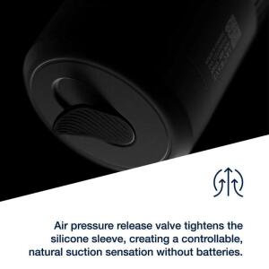 ARCWAVE - POW MANUAL STROKER WITH SUCTION CONTROL BLACK