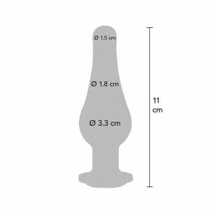 TOYJOY - ANAL PLAY DIAMOND BUM BIJOU MEDIUM ANAL PLUG