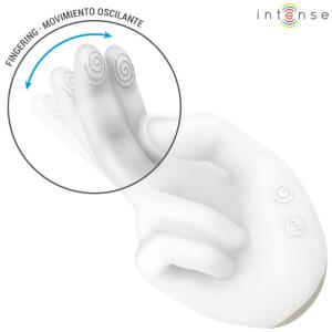 INTENSE - JIMMY HAND-SHAPED MULTIFUNCTION STIMULATOR WITH VIBRATION AND HEAT