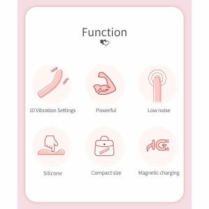 PRETTY LOVE - KISELL G-SPOT PINK VIBRATOR