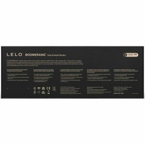 LELO - BOOMERANG DOUBLE ENDED VIBRATOR CORAL RED