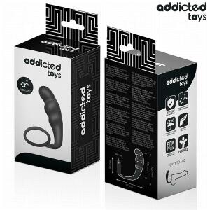 ADDICTED TOYS - ANAL PLUG WITH RING SILICONE MODEL 4