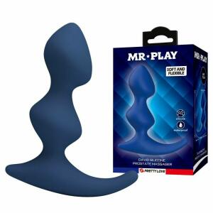 MR PLAY - ERGONOMIC BLUE ANAL PLUG