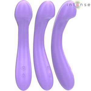 INTENSE - BECKY VIBRATOR 19 CM HEATABLE 7 VIBRATIONS PURPLE