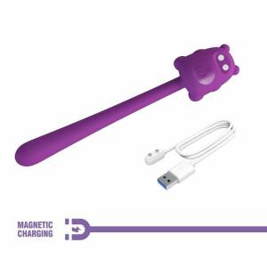 PRETTY LOVE - CUTE BEAR FLIRTING STICK RECHARGEABLE VIBRATOR