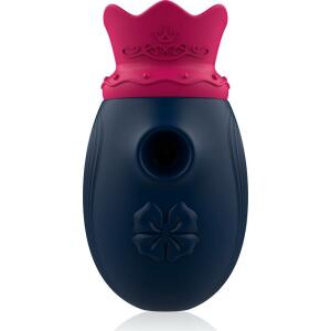 INTENSE - CLITORIS STIMULATOR 10 SUCTION AND LICKING MODES - BLUE