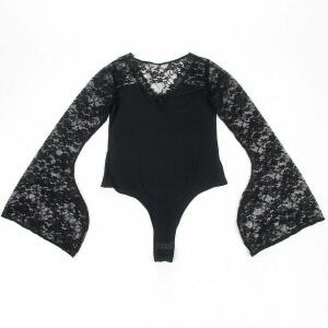 SUBBLIME - TEDDY FLORAL PATTERN LONG SLEEVE S/M