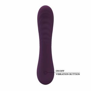 PRETTY LOVE - ALEXISROSE RECHARGEABLE VIBRATOR 10 FUNCTIONS PURPLE