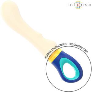 INTENSE - SHAGGY G-SPOT VIBRATOR YELLOW