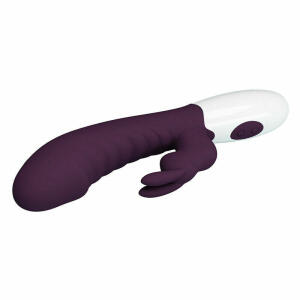 PRETTY LOVE - NAUGHTY BUNNY 30 FUNCTION RABBIT VIBRATOR PURPLE