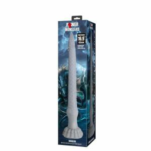 POWER MONSTERS - BASILISK FANTASY SILICONE DILDO 43 CM Ø 5 CM