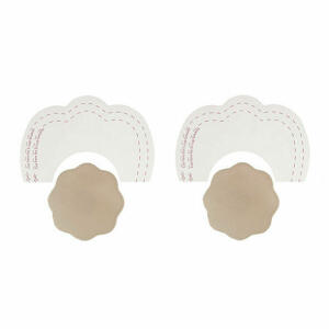BYE-BRA - BREASTS ENHANCER + NIPPLE COVERS SYLICON CUP D/F