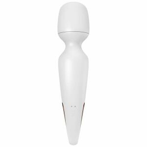 SATISFYER - WAND ERLAND VIBRATING MASSAGER WHITE