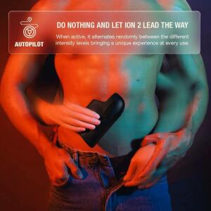ARCWAVE - ION 2 MALE STROKER WITH PULSATING AIRWAVE STIMULATION BLACK
