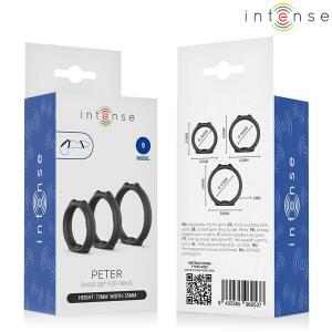 INTENSE - PETER SET OF 3 PENIS RINGS MODEL 9