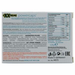 HOT - EXXTREME POWER CAPS MAN 10 UNITS