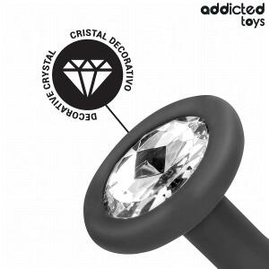 ADDICTED TOYS - SET OF 3 ANAL PLUG SILICONE WITH JEWEL
