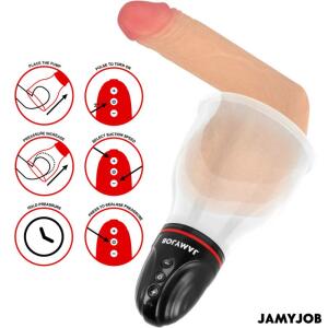 JAMYJOB - XPAND LITE AUTOMATIC TESTICLE PUMP 3 SUCTION LEVELS GREY