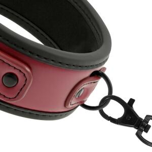 FETISH SUBMISSIVE DARK ROOM - NEOPRENE LINING CHAIN NECKLACE