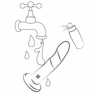 ROMP - DIZI SILICONE DILDO WITH SUCTION CUP TRICOLOR 18 CM