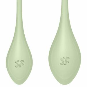 SATISFYER - YONI POWER 2 TRAINING SET GREEN