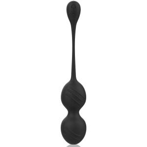 RITHUAL - NISHA RECHARGEABLE VIBRATING KEGEL BALLS BLACK