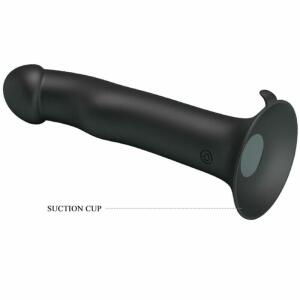 PRETTY LOVE - MURRAY BLACK CLITORAL VIBRATOR AND SUCKER