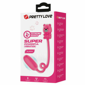 PRETTY LOVE - OLSON RECHARGEABLE BULLET VIBRATOR WITH WIRED CONTROLLER PINK