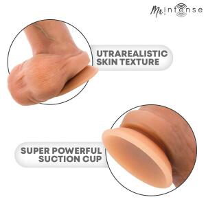 MR INTENSE - BRUCE XL SILICONE DILDO WITH TESTICLES 25.5 CM -Ø- 5.5 CM