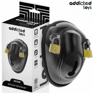 ADDICTED TOYS LOCKED - KEYLESS RESTRAINT PENIS CAGE 11.5 CM