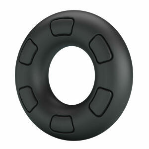 CRAZY BULL - BERTRAM SUPER SOFT SILICONE COCK RING BLACK