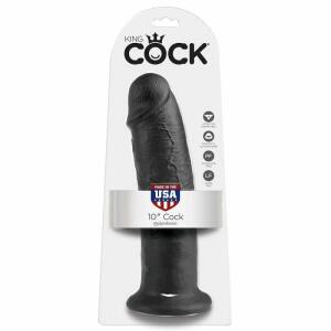 KING COCK - DILDO BLACK 25 CM