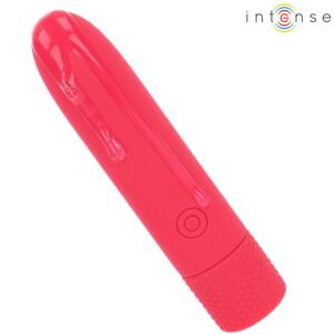 INTENSE - SYMONE USB RECHARGEABLE VIBRATING BULLET 8 VIBRATIONS RED 10 X 2.2 CM