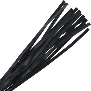 DARKNESS - BLACK BONDAGE WHIP 45 CM