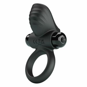 PRETTY LOVE - ADRIEN VIBRATING PENIS RING 10 FUNCTIONS BLACK