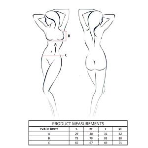 PASSION - EVALIE BODY WHITE L/XL