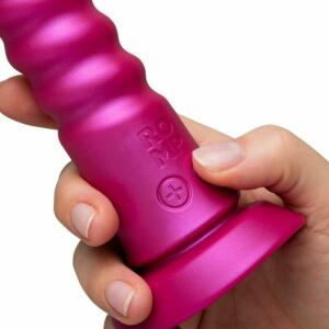 ROMP - JIGGLE UP AND DOWN VIBRATOR WITH PINK SUCTION CUP