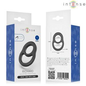 INTENSE - RICHARD DOUBLE PENIS RING MODEL 1