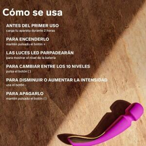LELO - SMART MEDIUM WAND 2 OCEAN BLUE MASSAGER