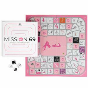 SECRET PLAY - BOARD GAME FOR COUPLES "MISSION 69"