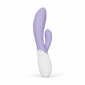 LELO - INA TWIST DOUBLE VIBRATOR RABBIT FOR G-SPOT AND CLITORIS LAVENDER