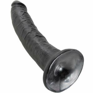 KING COCK - DILDO BLACK 17.8 CM